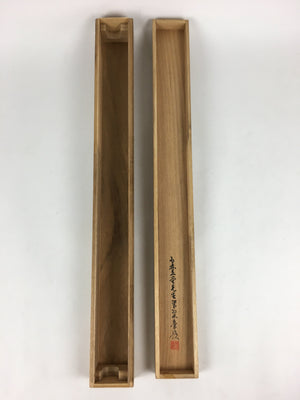 Japanese Wooden Hanging Scroll Box Kakejiku Hako Inside Length 71cm SB209