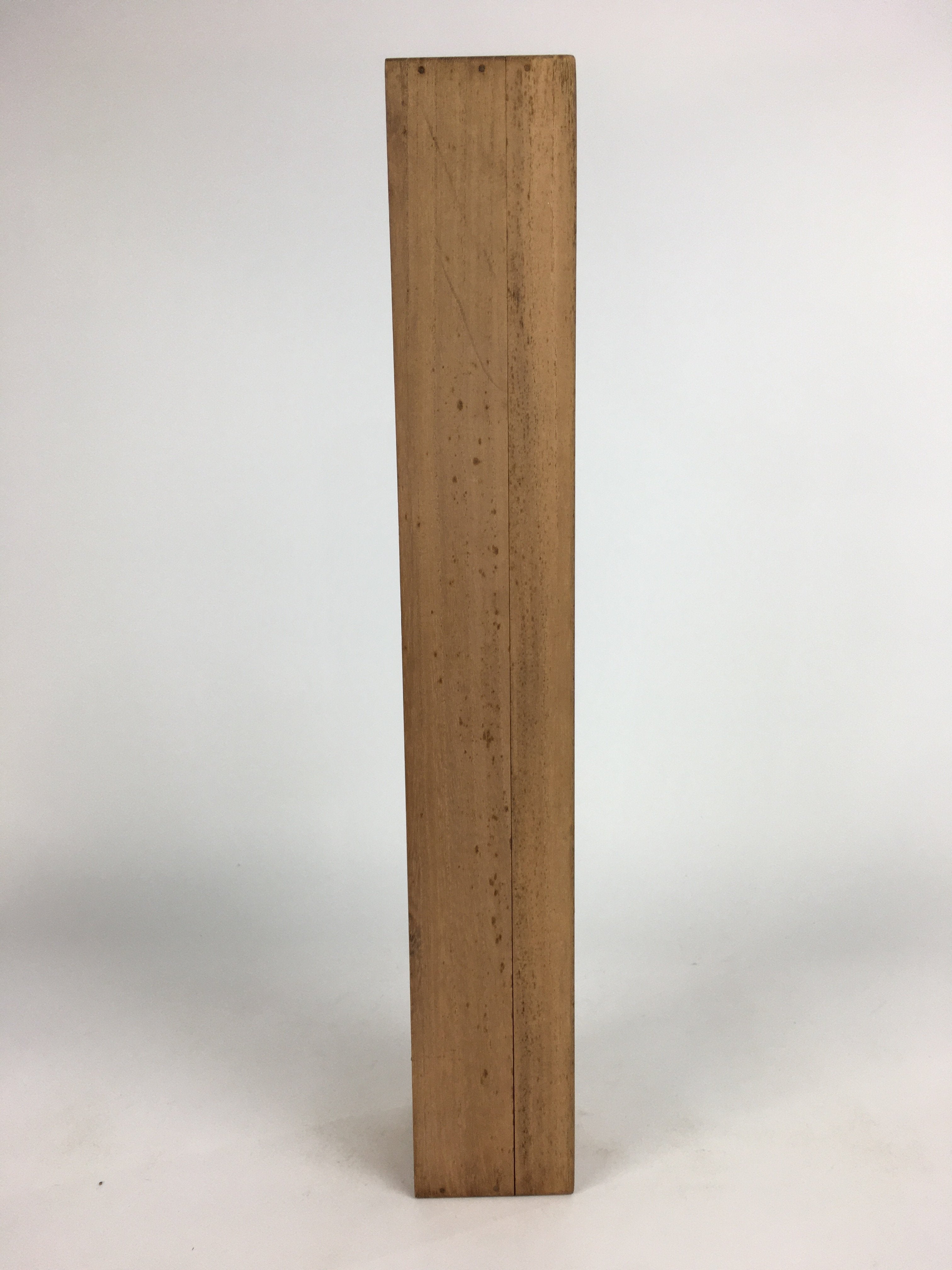 Japanese Wooden Hanging Scroll Box Vtg Kakejiku Hako Inside Length 48cm SB170