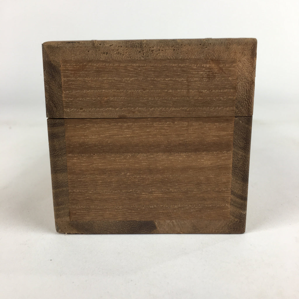 Japanese Wooden Hanging Scroll Box Vtg Kakejiku Hako Inside Length 48cm SB170