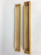 Japanese Wooden Hanging Scroll Box Vtg Kakejiku Hako Inside Length 58.7cm SB163