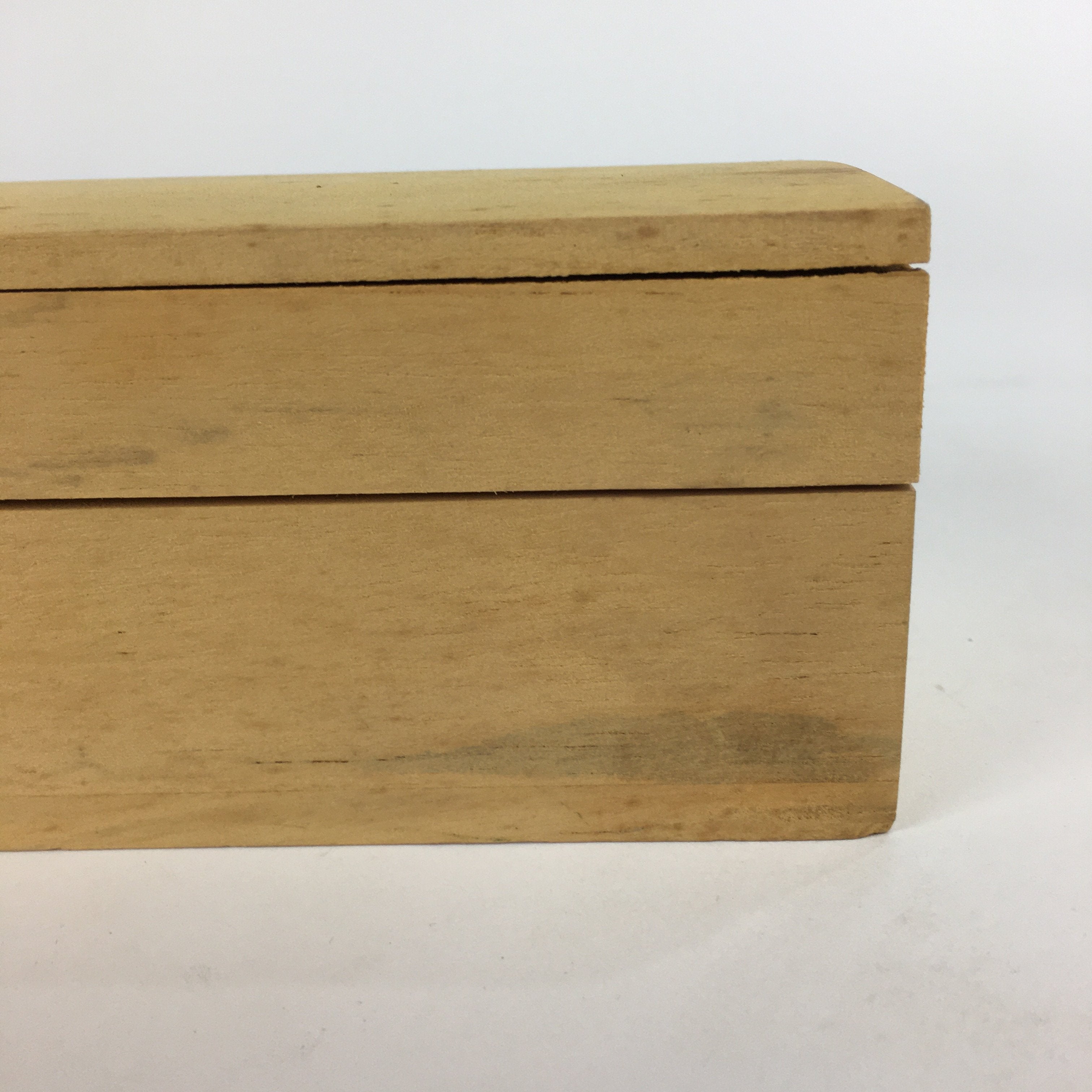 Japanese Wooden Hanging Scroll Box Vtg Kakejiku Hako Inside Length 58.7cm SB163