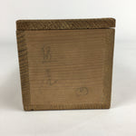 Japanese Wooden Hanging Scroll Box Vtg Kakejiku Hako Inside Length 59 cm SB184