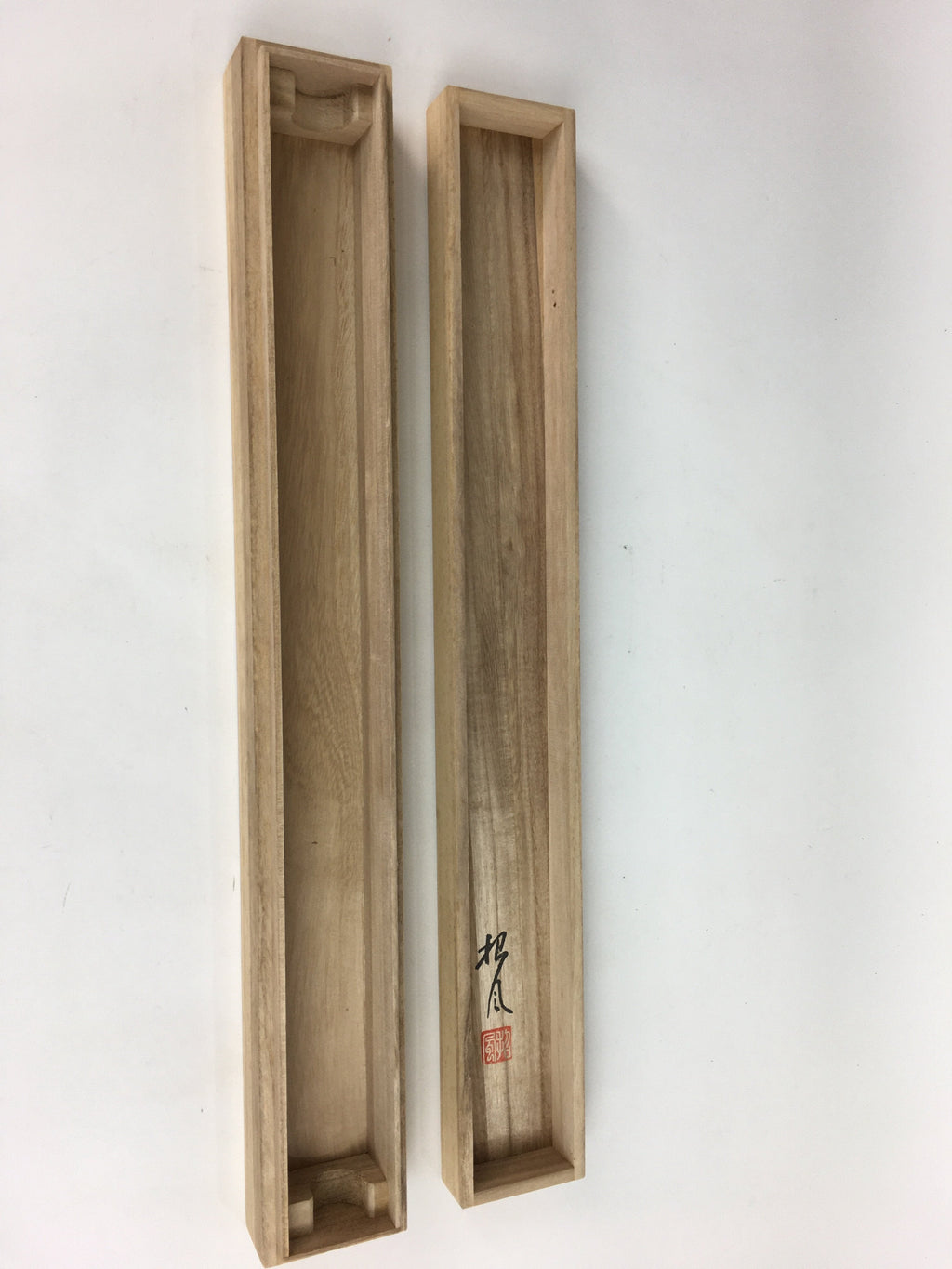 Japanese Wooden Hanging Scroll Box Vtg Kakejiku Hako Inside Length 59.2cm SB162