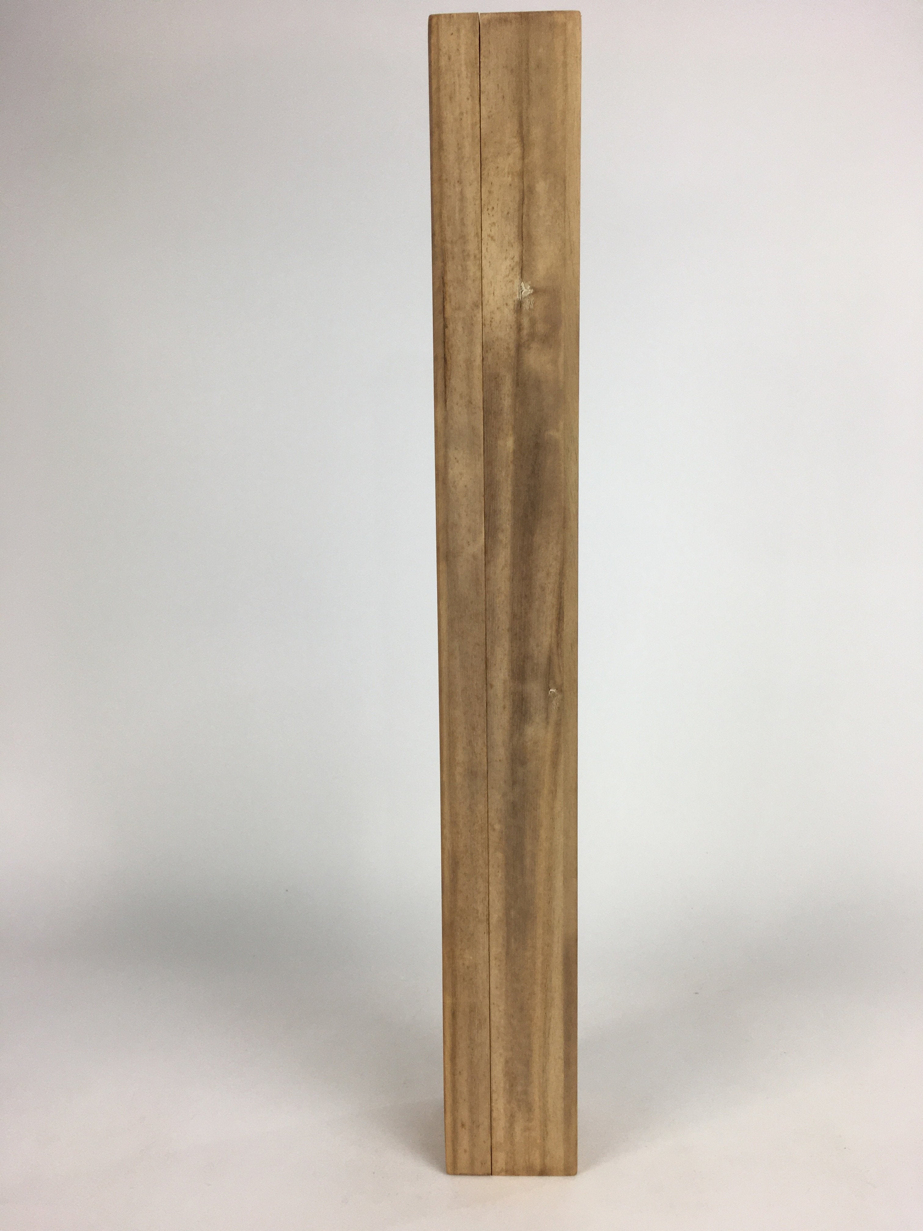 Japanese Wooden Hanging Scroll Box Vtg Kakejiku Hako Inside Length 59.3cm SB169