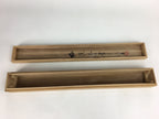 Japanese Wooden Hanging Scroll Box Vtg Kakejiku Hako Inside Length 59.3cm SB169