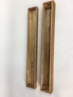 Japanese Wooden Hanging Scroll Box Vtg Kakejiku Hako Inside Length 60.5 cm SB179