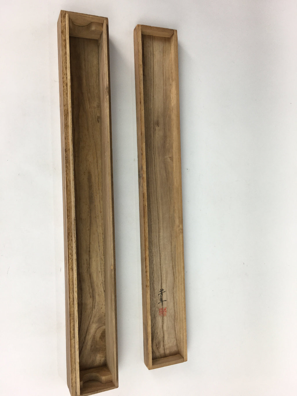 Japanese Wooden Hanging Scroll Box Vtg Kakejiku Hako Inside Length 60.6cm SB164