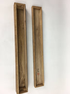 Japanese Wooden Hanging Scroll Box Vtg Kakejiku Hako Inside Length 60.6cm SB164
