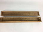 Japanese Wooden Hanging Scroll Box Vtg Kakejiku Hako Inside Length 61.2cm SB166