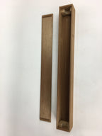 Japanese Wooden Hanging Scroll Box Vtg Kakejiku Hako Inside Length 61.5 cm SB177