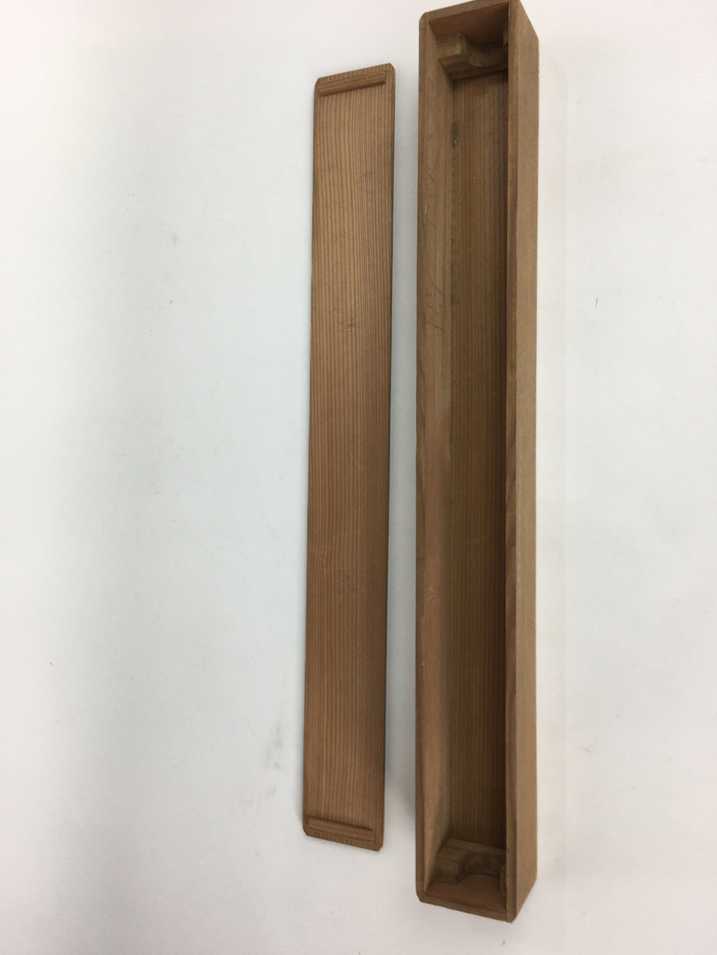 Japanese Wooden Hanging Scroll Box Vtg Kakejiku Hako Inside Length 61.8 cm SB183