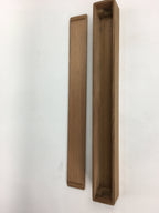 Japanese Wooden Hanging Scroll Box Vtg Kakejiku Hako Inside Length 61.8 cm SB183