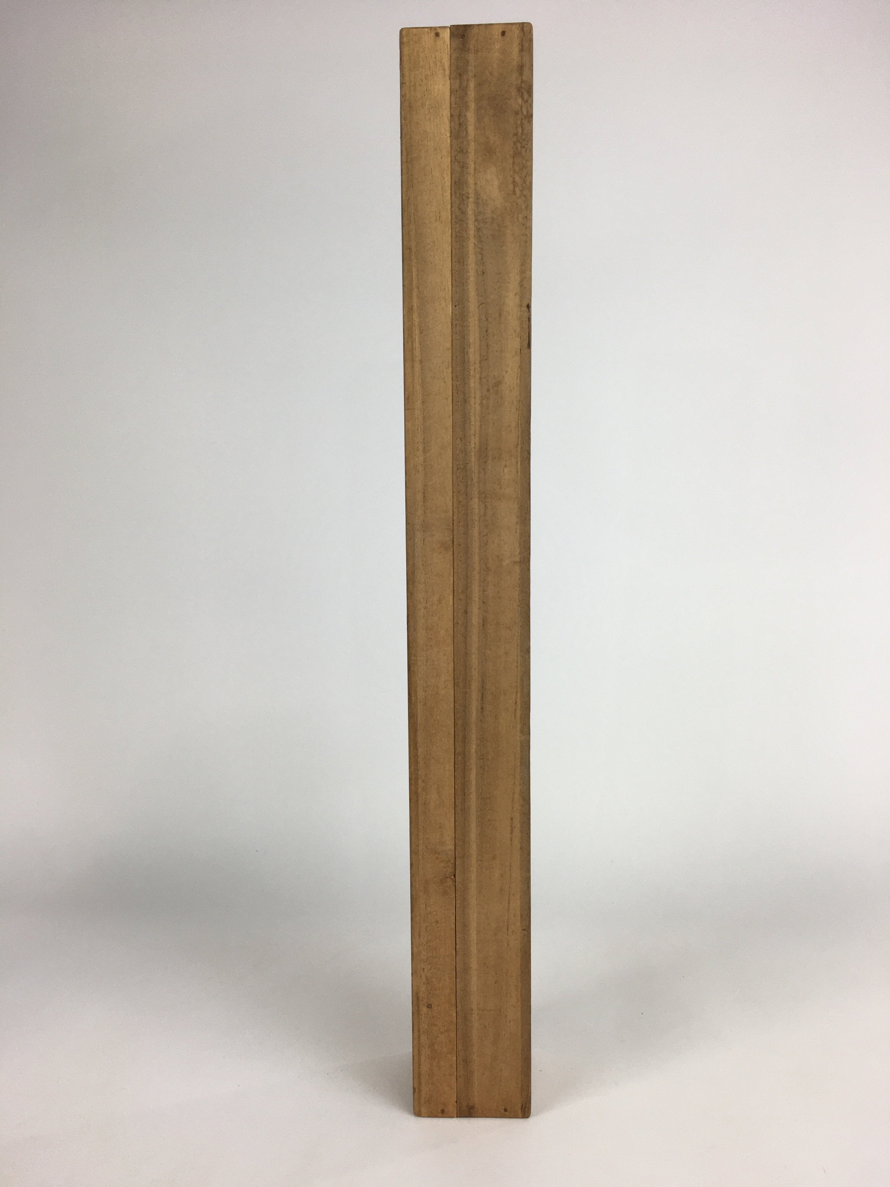 Japanese Wooden Hanging Scroll Box Vtg Kakejiku Hako Inside Length 62.7cm SB160