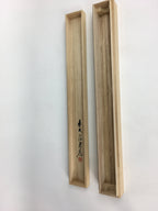 Japanese Wooden Hanging Scroll Box Vtg Kakejiku Hako Inside Length 65.2cm SB168