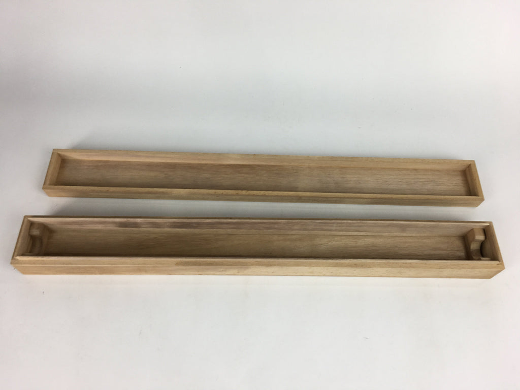 Japanese Wooden Hanging Scroll Box Vtg Kakejiku Hako Inside Length 69.5 cm SB181