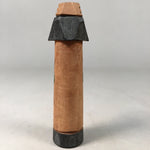 Japanese Wooden Hokkaido Statue Ainu Nipopo Vtg Okimono Brown KF411