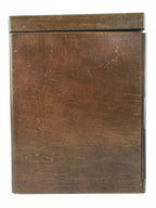 Japanese Wooden Keshobako Cosmetic Box Vtg Vanity Mirror One Drawer T322