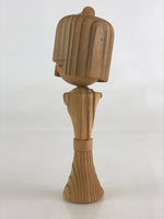 Japanese Wooden Kokeshi Doll Girl Figurine Traditional Craft Folk Art Toy KF634