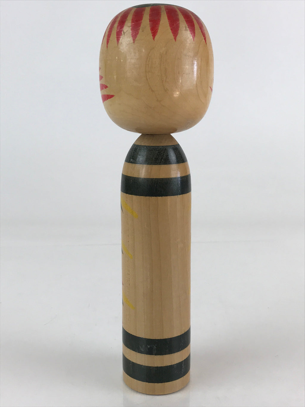 Japanese Wooden Kokeshi Doll Vtg Figurine Traditional Craft Toy KF604