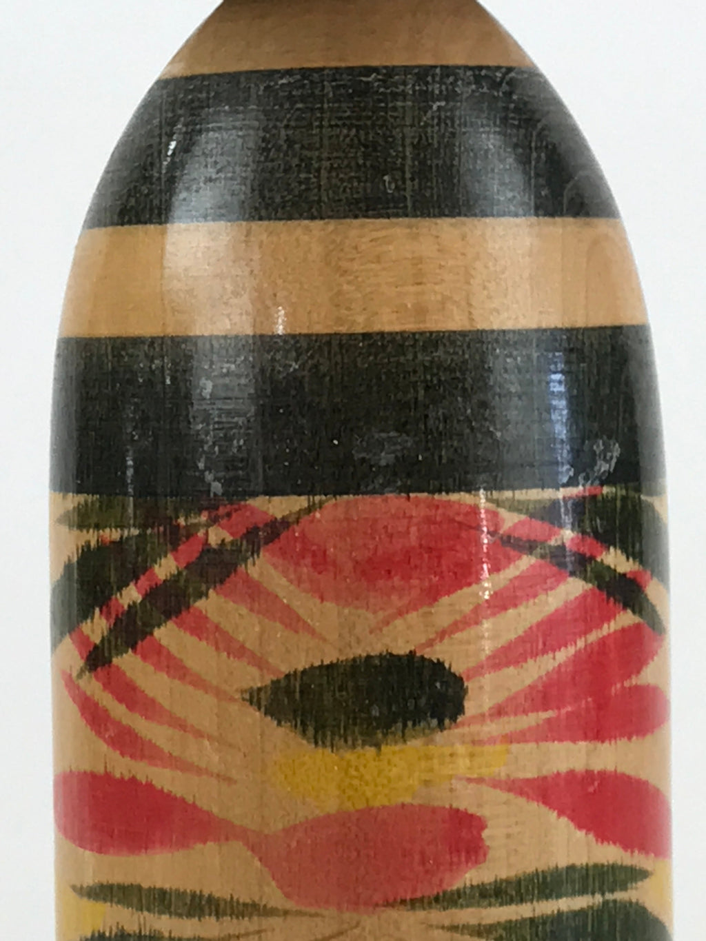 Japanese Wooden Kokeshi Doll Vtg Figurine Traditional Craft Toy KF604