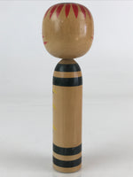 Japanese Wooden Kokeshi Doll Vtg Figurine Traditional Craft Toy KF605