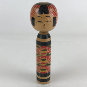 Japanese Wooden Kokeshi Doll Vtg Figurine Traditional Craft Toy KF605