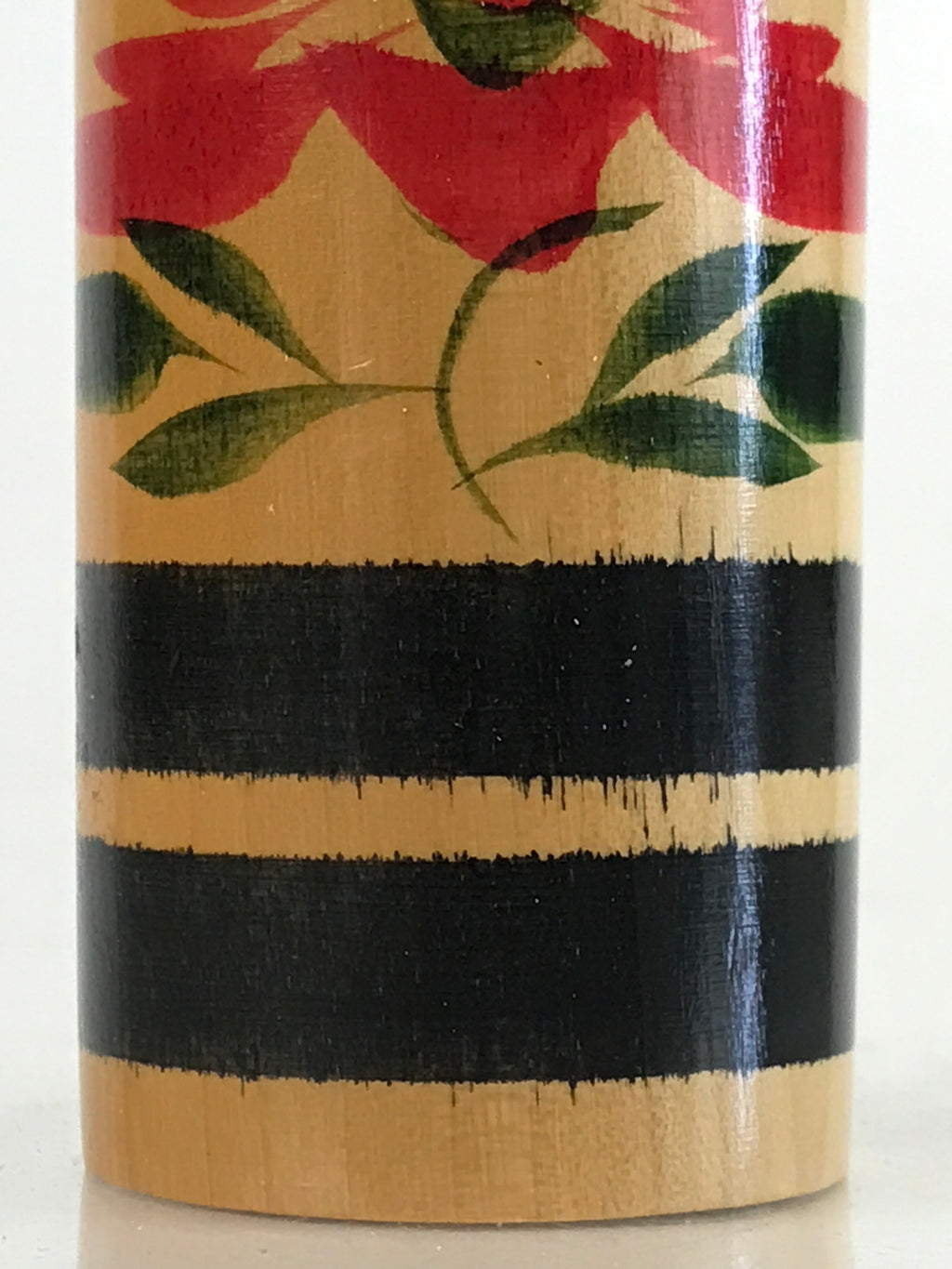 Japanese Wooden Kokeshi Doll Vtg Figurine Traditional Craft Toy KF608