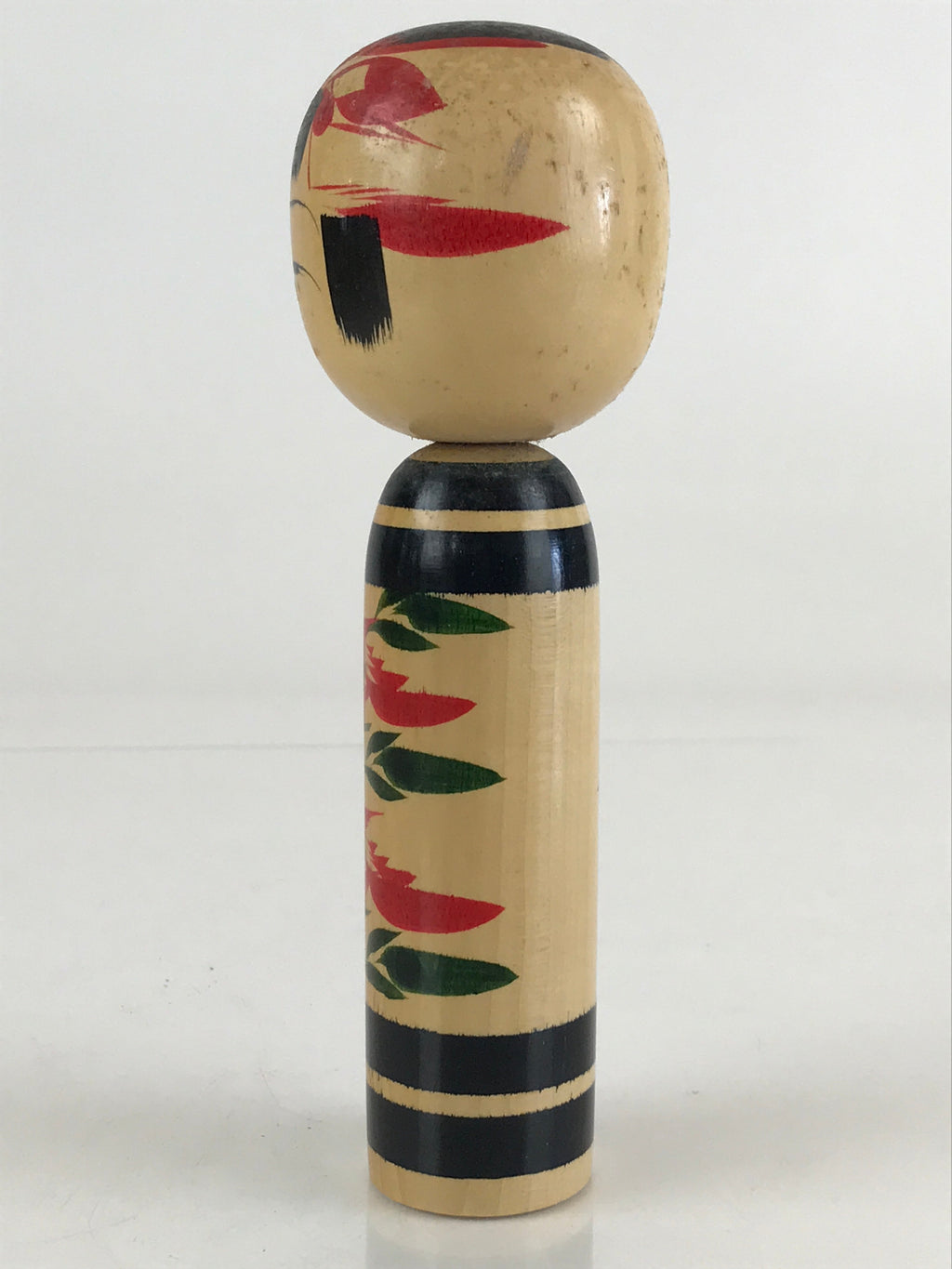 Japanese Wooden Kokeshi Doll Vtg Figurine Traditional Craft Toy KF608
