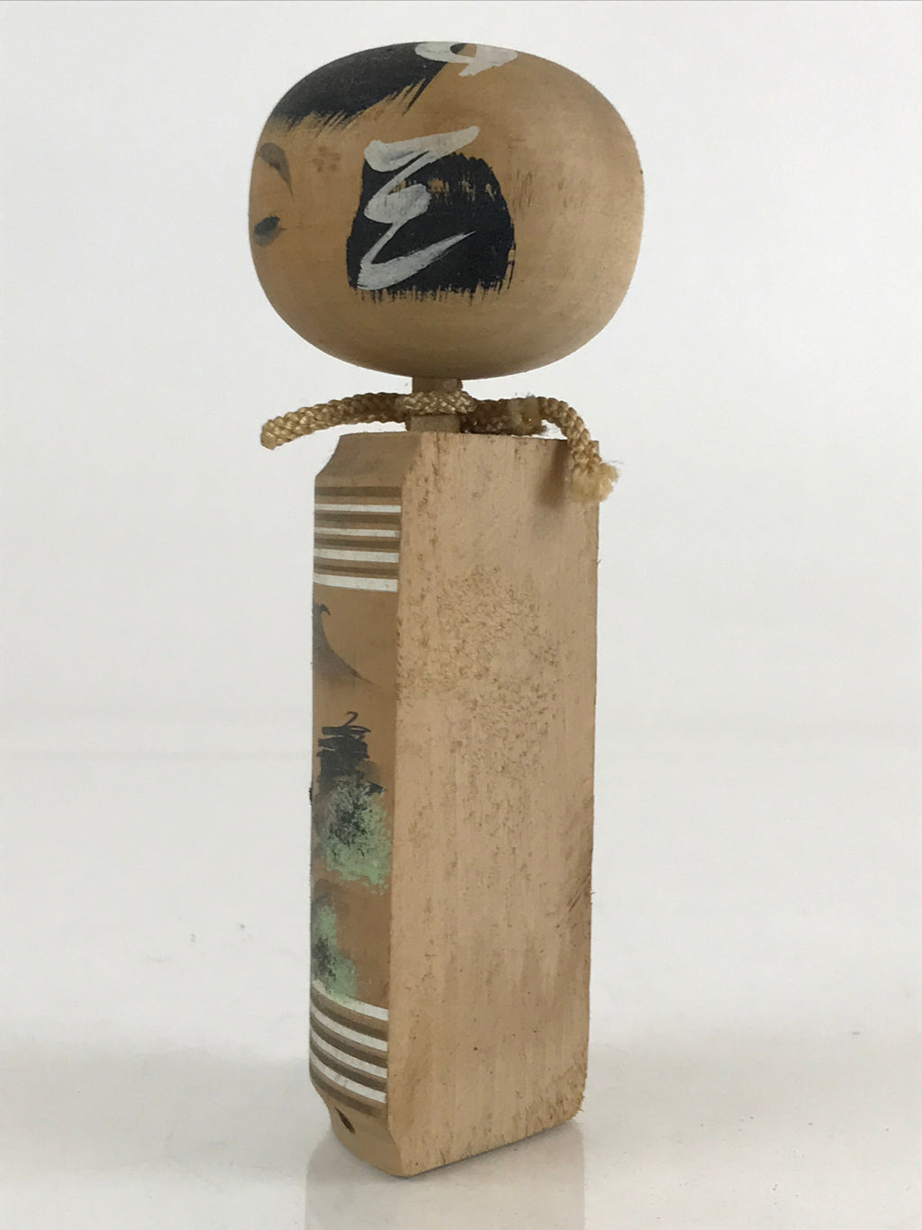 Japanese Wooden Kokeshi Doll Vtg Figurine Traditional Craft Toy KF609