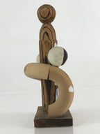 Japanese Wooden Kokeshi Doll Vtg Figurine Traditional Craft Toy KF614