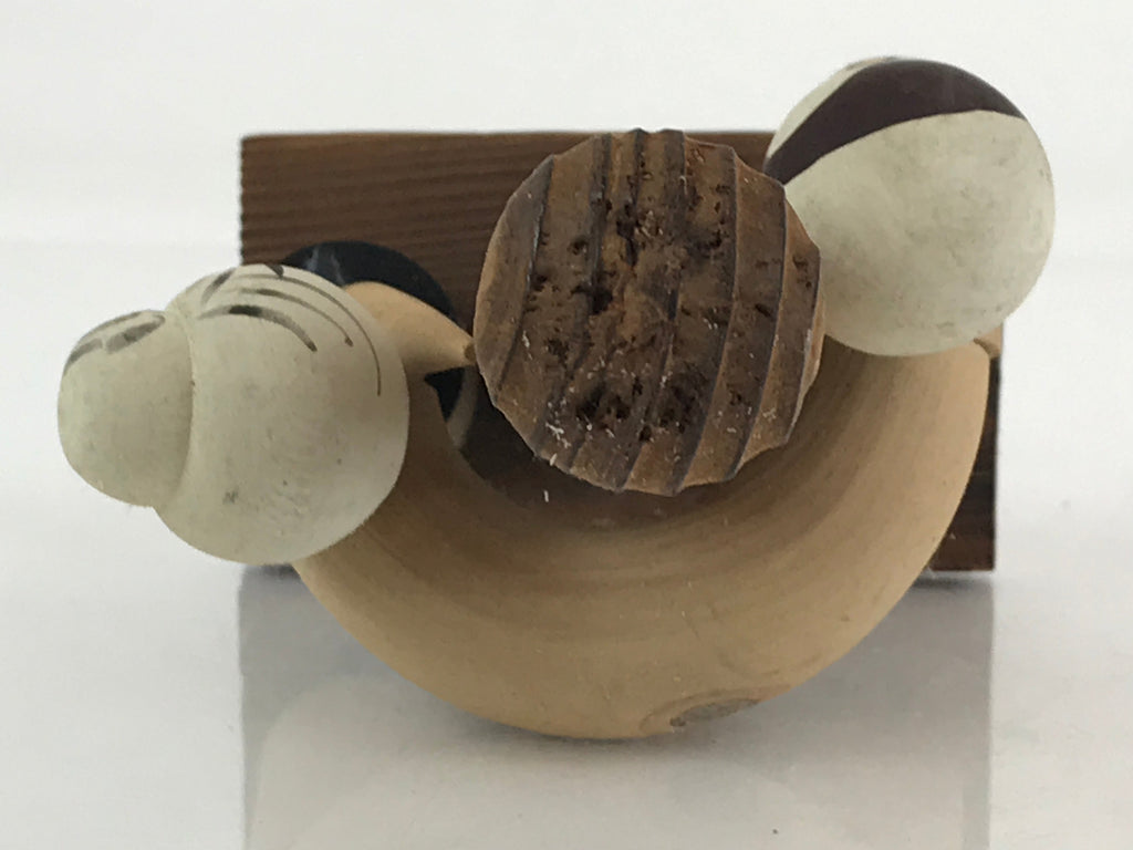 Japanese Wooden Kokeshi Doll Vtg Figurine Traditional Craft Toy KF614