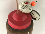 Japanese Wooden Kokeshi Doll Vtg Figurine Traditional Craft Toy KF616
