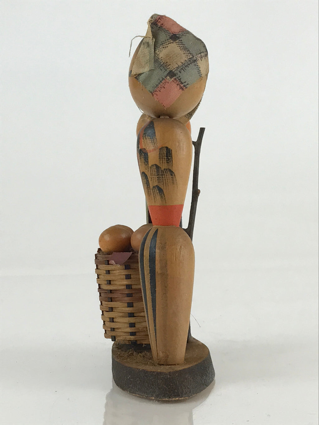 Japanese Wooden Kokeshi Doll Vtg Figurine Traditional Craft Toy KF617