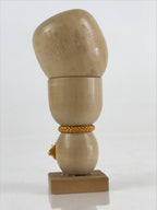 Japanese Wooden Kokeshi Doll Vtg Figurine Traditional Craft Toy KF619