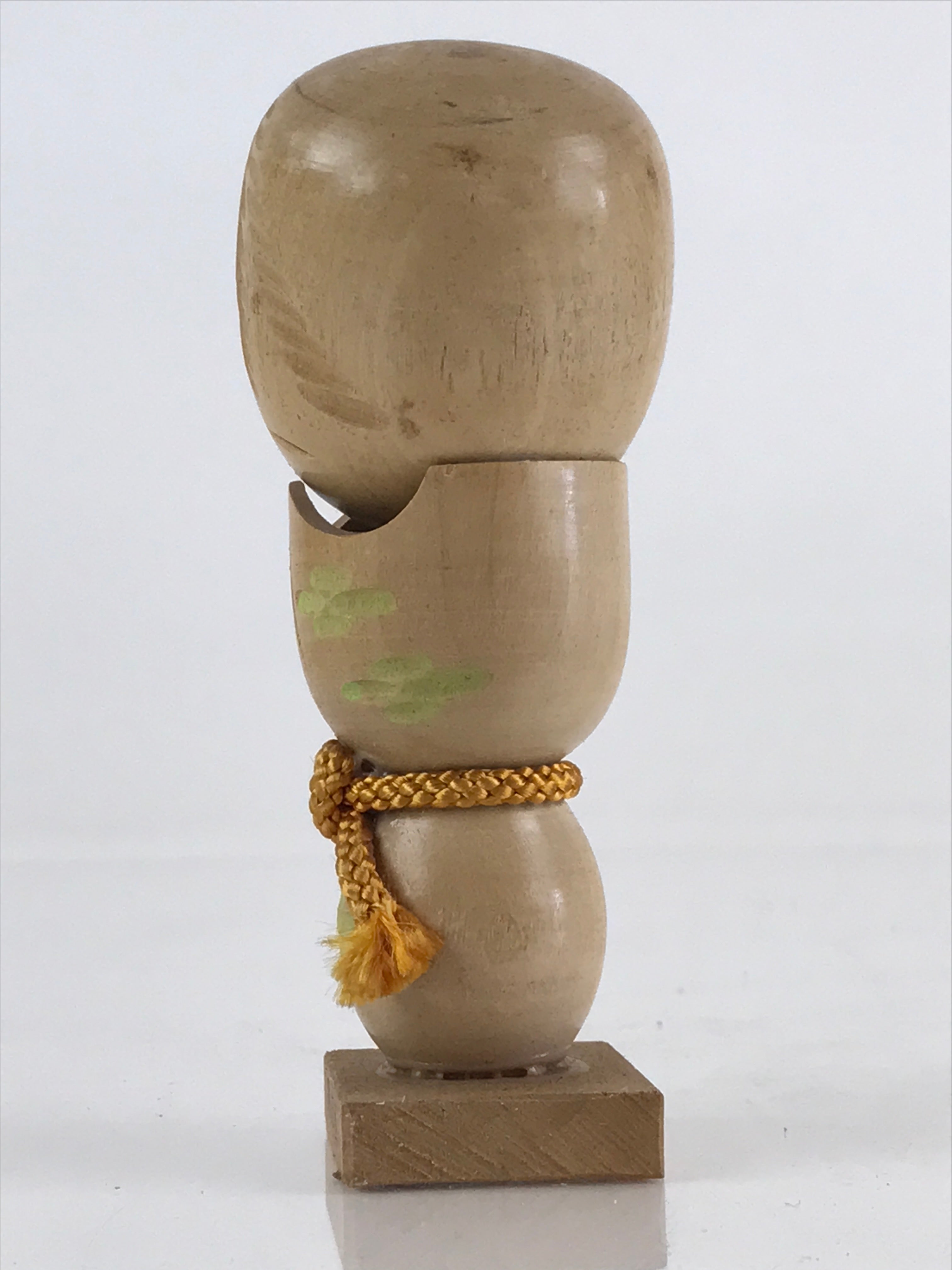 Japanese Wooden Kokeshi Doll Vtg Figurine Traditional Craft Toy KF619