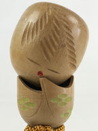 Japanese Wooden Kokeshi Doll Vtg Figurine Traditional Craft Toy KF619