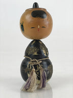 Japanese Wooden Kokeshi Doll Vtg Figurine Traditional Craft Toy KF620