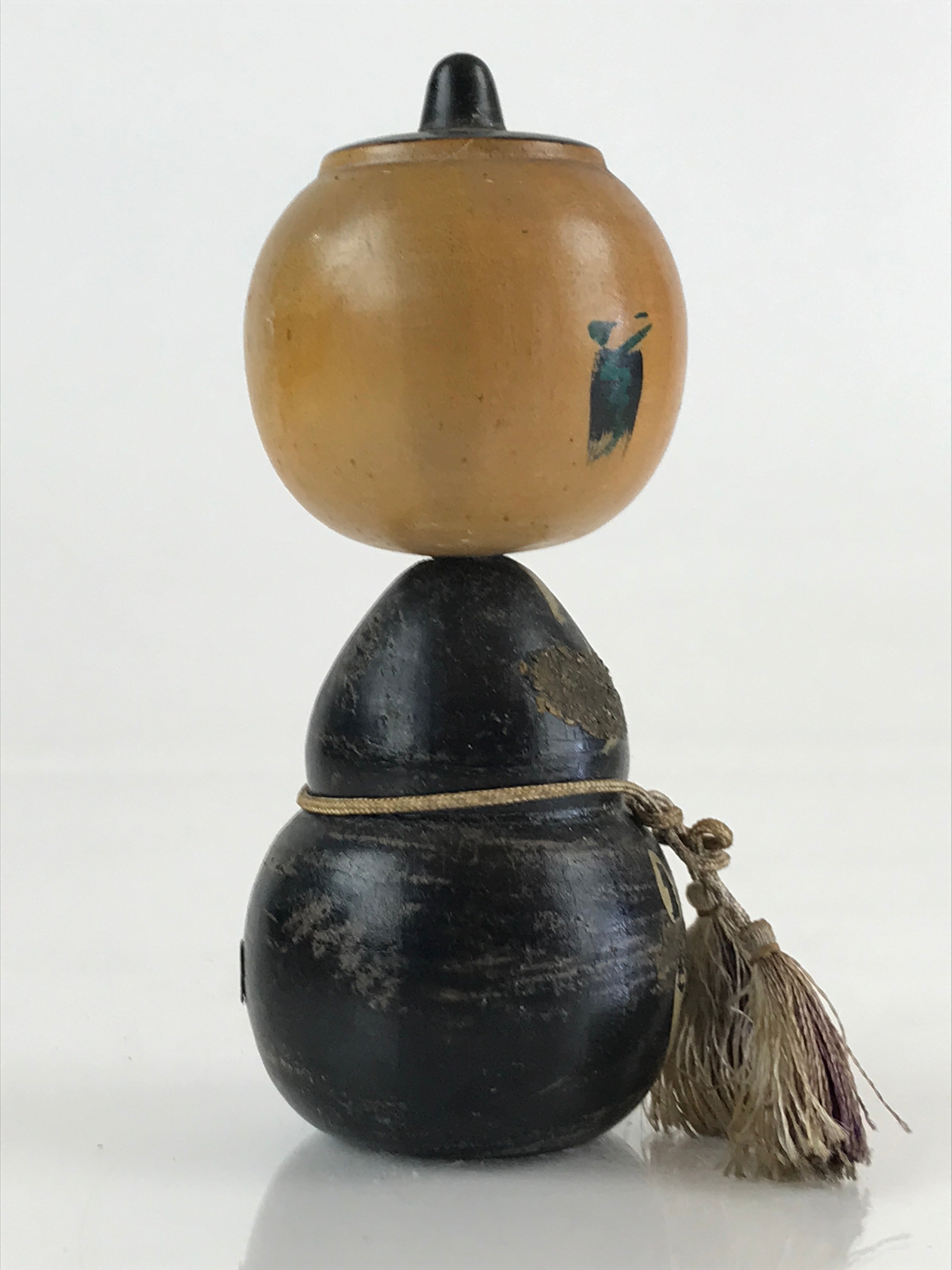 Japanese Wooden Kokeshi Doll Vtg Figurine Traditional Craft Toy KF620