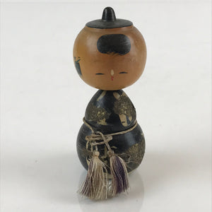 Japanese Wooden Kokeshi Doll Vtg Figurine Traditional Craft Toy KF620