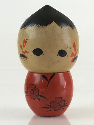 Japanese Wooden Kokeshi Doll Vtg Figurine Traditional Craft Toy KF621