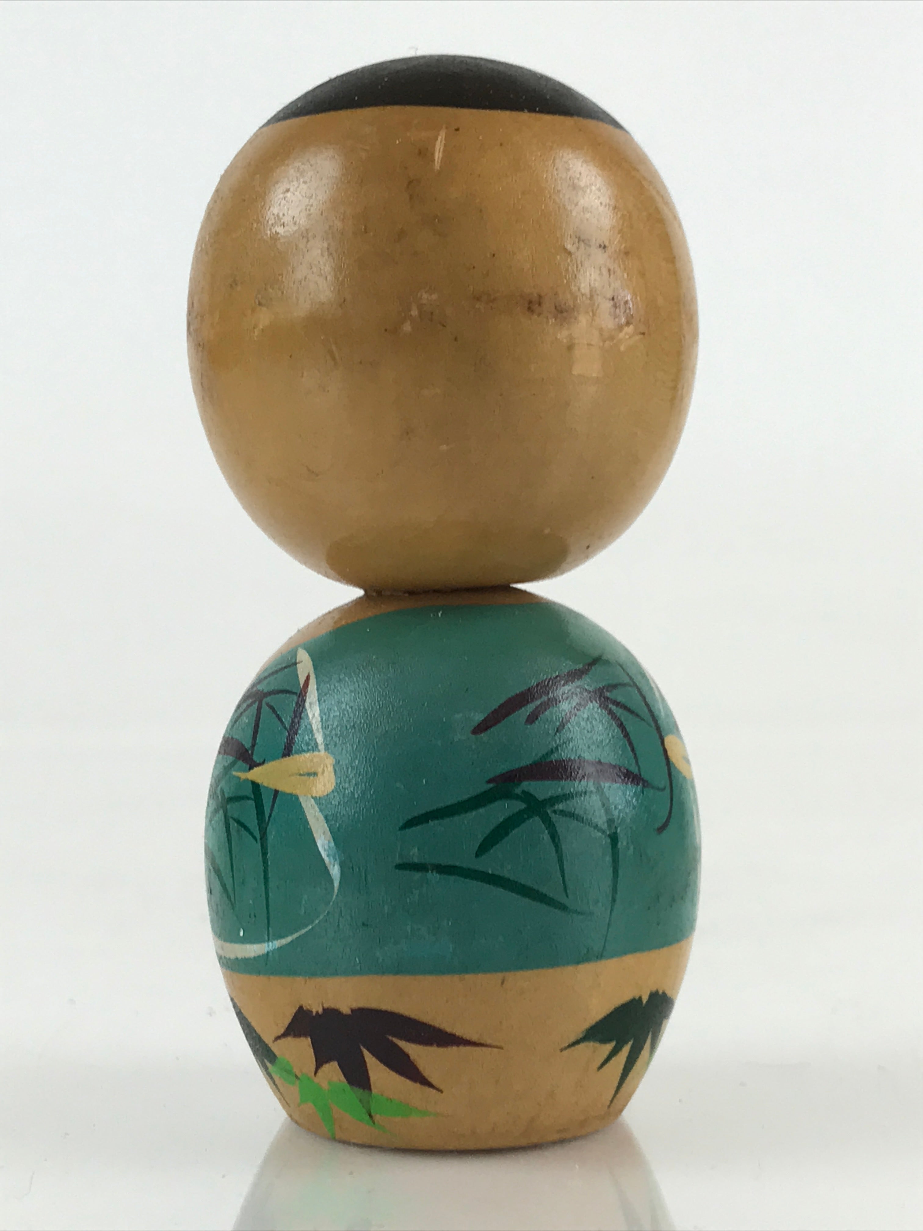 Japanese Wooden Kokeshi Doll Vtg Figurine Traditional Craft Toy KF625