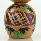 Japanese Wooden Kokeshi Doll Vtg Figurine Traditional Craft Toy KF625