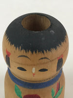 Japanese Wooden Kokeshi Doll Vtg Figurine Traditional Craft Toy KF626