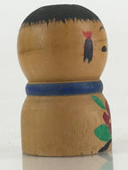 Japanese Wooden Kokeshi Doll Vtg Figurine Traditional Craft Toy KF626