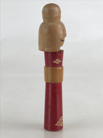 Japanese Wooden Kokeshi Doll Vtg Geisha Figurine Traditional Craft Folk Art Toy