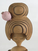 Japanese Wooden Kokeshi Doll Vtg Geisha Figurine Traditional Craft Folk Art Toy