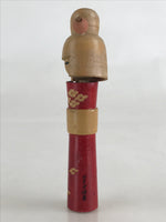 Japanese Wooden Kokeshi Doll Vtg Geisha Figurine Traditional Craft Folk Art Toy