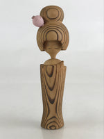 Japanese Wooden Kokeshi Doll Vtg Geisha Figurine Traditional Craft Folk Art Toy