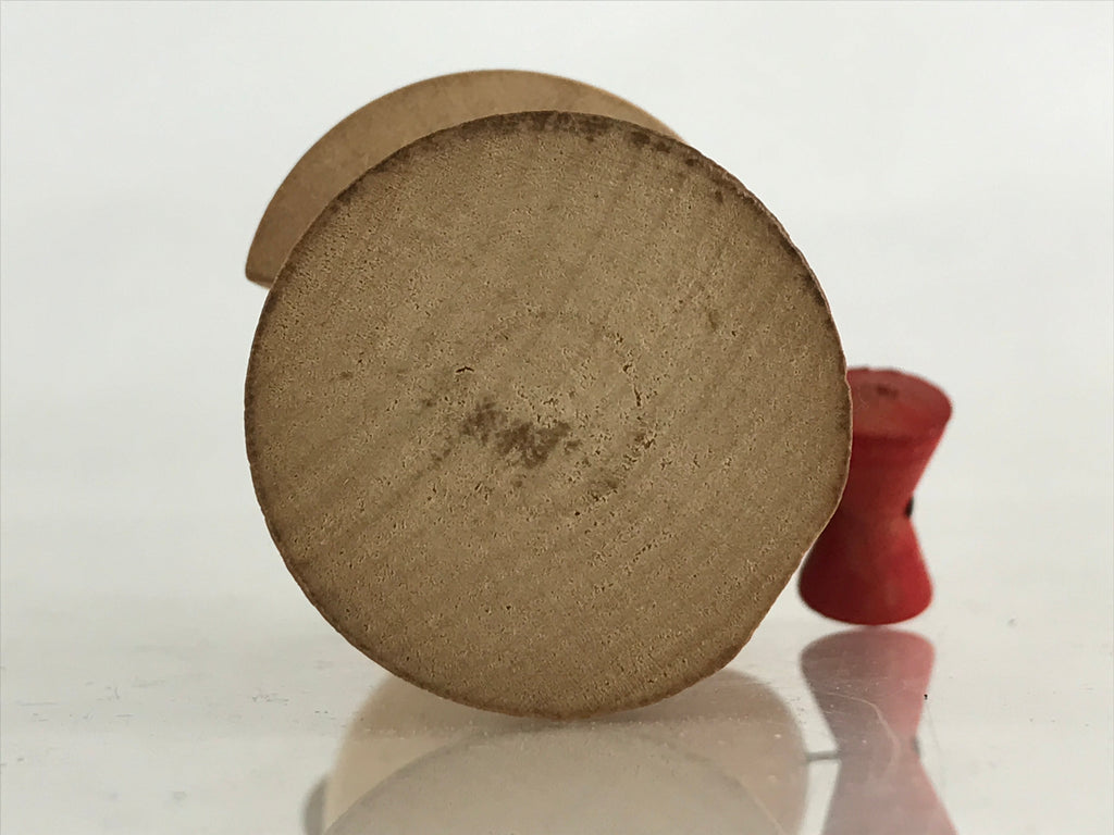Japanese Wooden Kokeshi Doll Vtg Geisha Figurine Traditional Craft Folk Art Toy