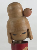Japanese Wooden Kokeshi Doll Vtg Geisha Figurine Traditional Craft Folk Art Toy